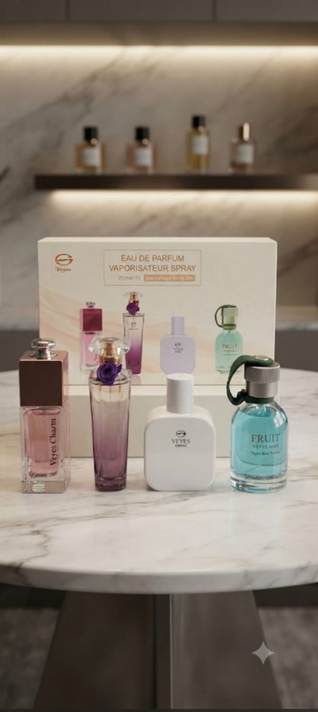 4 Mini Perfumes Gift Box (25 ml)
