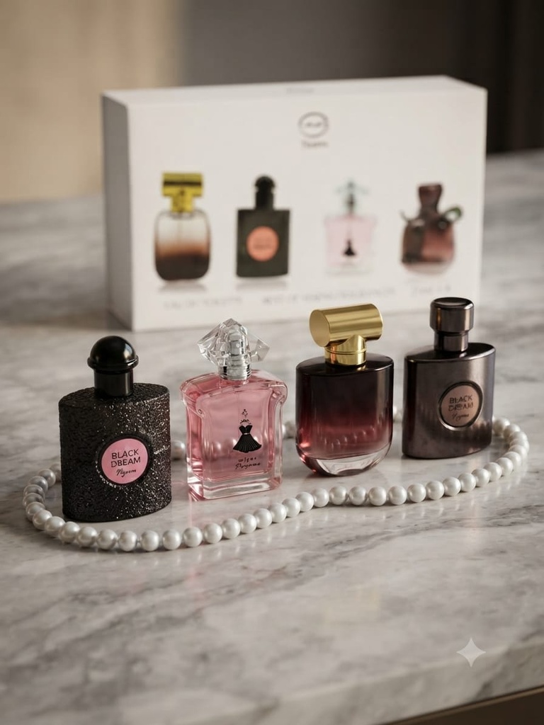 4 Mini Perfumes Gift Box (25 ml)