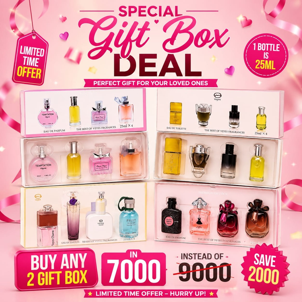 Deal Buy Any Two Gift Box In Just 7000